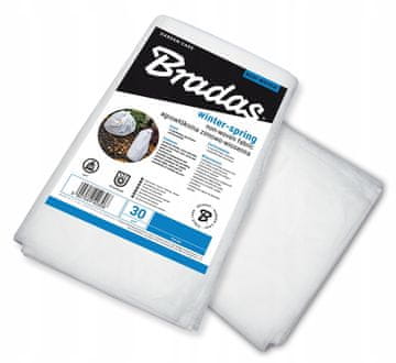 Bradas agrotekstil 160x500 cm 30 g/m² AWW3016005