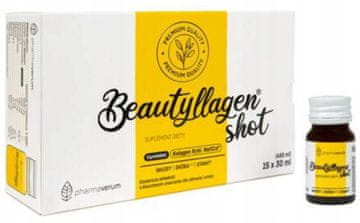 PharmaVerum Beautyllagen Shot kolagena s biotinom i niacinom 15 kom. x 30 ml