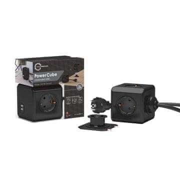MicroConnect PowerCube Duo USB i napajanje 3m
