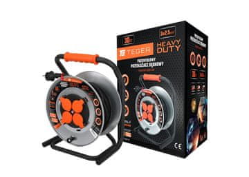 EG Industrijski produžni kabel za teške uvjete rada, 3x2,5 mm, IP44, H07RN-F, CE certifikat / 30M,