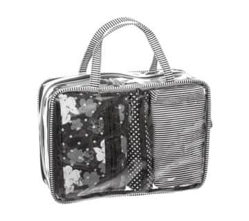 5Five® Set od 4 kozmetičke torbice, ljetno zelene boje
