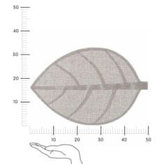 5Five® Podloga Feuille, svijetlosivi list