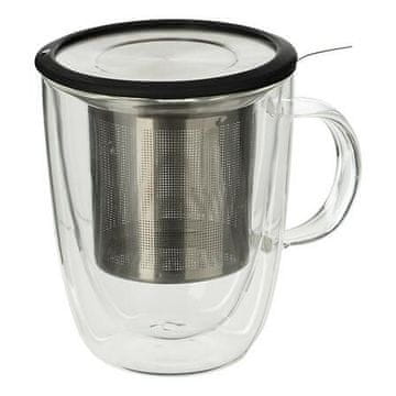 5Five® Cléa šalica 300 ml s infuzerom i poklopcem s dvostrukom stijenkom