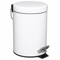 5Five® Kanta za otpad Colorama 3L, bijela, moderna metalna