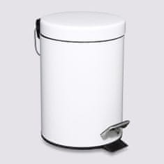 5Five® Kanta za otpad Colorama 3L, bijela, moderna metalna