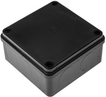Pawbol Nadžukna kutija S-Box 116C - 100x100x50, bez kablovskih uvodnica, crna IP65