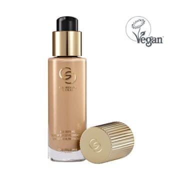 Oriflame Giordani Gold pomlađujući puder na bazi seruma SPF 12 + UVA - Beige Warm 30 ml