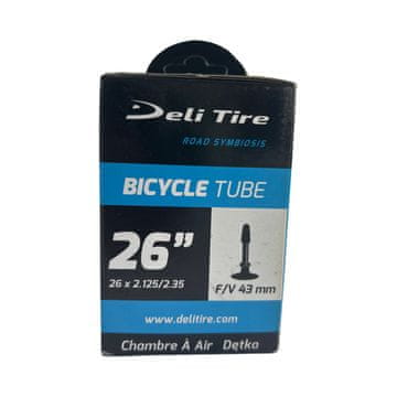 Cijev 26X2.125/2.35 FV 43MM BOX deli