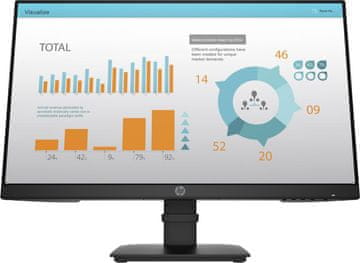 HP P24 G4 FHD 23,8" IPS DP HDMI monitor, 60,5 cm, 1A7E5AT#ABB