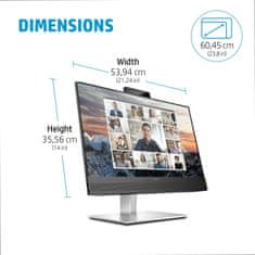 HP E24m G4 64,45 cm 24" IPS, 40Z32AA#ABB