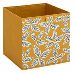 5Five® Kutija za pohranu Folija 31x31 cm žuta dvostrana