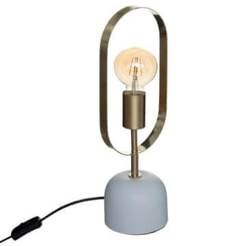 Atmosphera Stolna lampa Edi u glamuroznom mramornom/zlatnom stilu