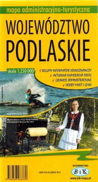 Accent Bikes Podlasko vojvodstvo / Podlasie 1:250.000. Administrativna i turistička karta.