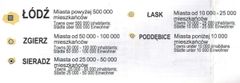 Accent Bikes Lodsko vojvodstvo 1:250.000. Plastificirana administrativna i turistička karta.