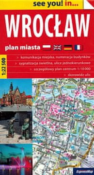 Wrocław 1:22 500. Karta / Plan grada. Izdanje 2025.