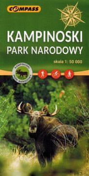 Compass Nacionalni park Kampinos 1:50.000. Turistička karta. Izdanje 2025. Kompas