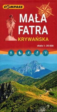 Compass Mala Fatra (Krywańska) 1:30.000. Turistička karta. Izdanje 2023. Kompas