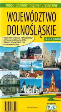 Accent Bikes Donja Šleska / Donjošlesko vojvodstvo 1:270.000. Administrativna i turistička karta.