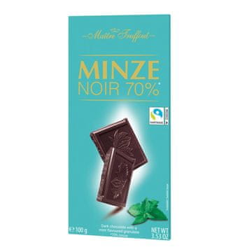 Gunz MaitreTruffout tamna čokolada 70% s okusom mente 100 g