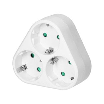 Orno Razvodnica 3x2P+Z s prekidačem OR-AE-1378(GS) schuko