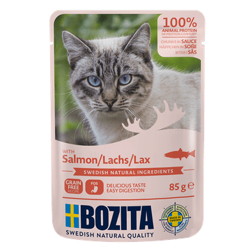 Bozita Komadići mesa u umaku s lososom 85 g