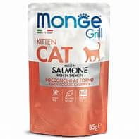 Monge Cat Grill vrećica s lososom za mačiće, 85 g