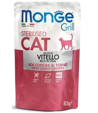 Monge Cat Grill sterilizirana teletina u vrećici 85 g
