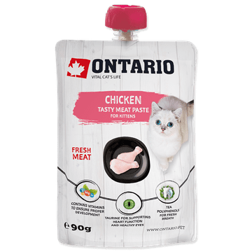 Ontario CAT Kitten Tasty mesna pasta s piletinom 90 g
