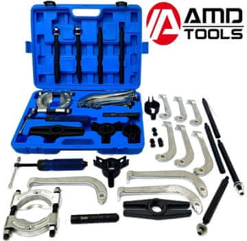 AMD TOOLS Univerzalni hidraulični izvlakač s 2 i 3 kraka - Separator za ležajeve i kotače