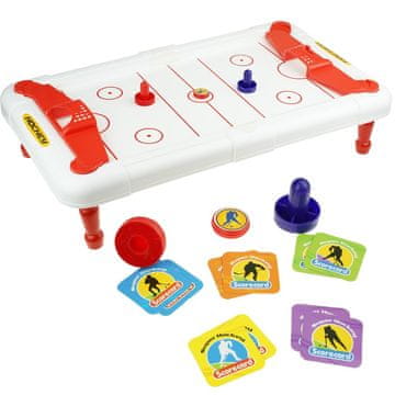 Set arkadnih igara: stolni hokej na ledu, zračni hokej, karte, ludo
