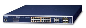 Planet IPv6/IPv4, 16-portni upravljani, GS-4210-16P4C