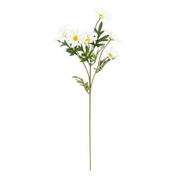 Atmosphera Umjetna biljka tratinčice, visine 60 cm, izrađena od bijele plastike