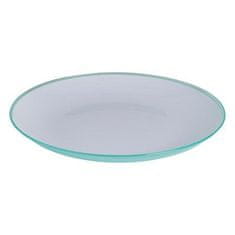 5Five® Aura plastični tanjur bijela/menta 25,1 cm polistiren