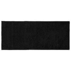 5Five® Tepih 50x120 cm Izrađen od poliester mikrovlakana, crne boje