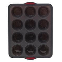 5Five® Kalup za muffine s 12 šalica, sivi silikon, -20 do 220 °C