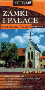 Šlesko vojvodstvo. Dvorci i palače. Cestovna i turistička karta. Galileos