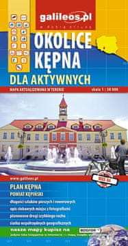 Kępno područje za aktivne ljude / Kępno. Turistička karta.