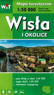 BAMIX Switzerland Wisła i okolice. Plan miasta / Mapa turystyczna.