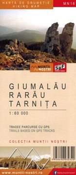 Giumalau, Rarau, Tarnita 1:60.000. Turistička karta MN16.