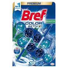 Bref Color Aktiv+ vješalica za WC školjku s mirisom eukaliptusa, 2 komada