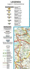 Accent Bikes Mazovsko vojvodstvo / Mazovia 1:270.000. Turistička i cestovna karta.