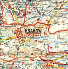 Accent Bikes Malopoljsko vojvodstvo / Malopoljska 1:250.000. Administrativna i turistička karta.
