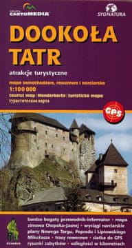 Oko Tatri 1:100.000. Turistička karta.