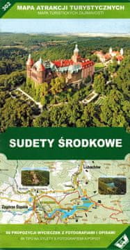 Središnji Sudeti 1:40 000. Karta turističkih atrakcija 302.