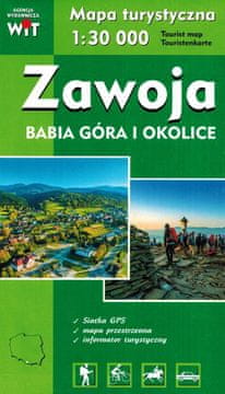 BAMIX Switzerland Zawoja, Babia Góra i okolica 1:30.000. Turistička karta.