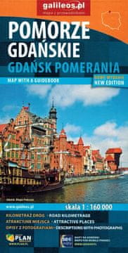 Gdanjsko Pomorje / Pomorje 1:160.000. Karta za automobile i turiste. Galileos
