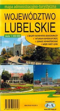 Accent Bikes Lublinsko vojvodstvo 1:300.000. Administrativna i turistička karta.