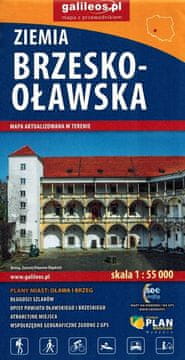 Zemlja Brzesko-Oława. Turistička karta. Galilej