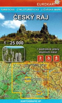 Češki raj / Češki raj 1:25.000. Turistička karta. HP kartografija