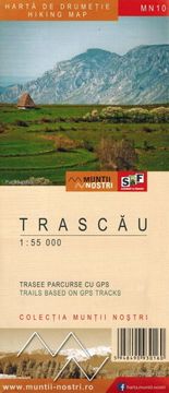 Trascauske planine 1:55.000. Turistička karta MN10.